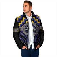 Aotearoa Ngati Raukawa Personalised Padded Jacket Maori Iwi Poutama Puhoro Tattoo LT14 - Polynesian Pride