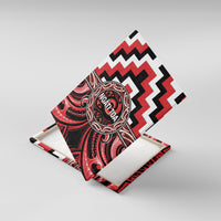 Aotearoa Ngati Toa Canvas Wall Art Maori Iwi Poutama Puhoro Tattoo LT14 With Frame Red - Polynesian Pride