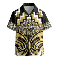 Aotearoa Ngati Tama Personalised Kid Hawaiian Shirt Maori Iwi Poutama Puhoro Tattoo LT14 - Polynesian Pride