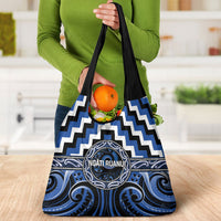 Aotearoa Ngati Ruanui Grocery Bag Maori Iwi Poutama Puhoro Tattoo LT14 - Polynesian Pride