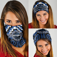 Aotearoa Ngati Ruanui Neck Gaiter Maori Iwi Poutama Puhoro Tattoo LT14 - Polynesian Pride