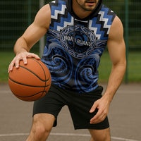 Aotearoa Ngati Ruanui Personalised Sleeveless Hoodie Maori Iwi Poutama Puhoro Tattoo LT14 - Polynesian Pride