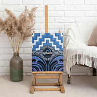 Aotearoa Ngaruahine Canvas Wall Art Maori Iwi Poutama Puhoro Tattoo LT14 - Polynesian Pride