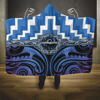 Aotearoa Ngaruahine Hooded Blanket Maori Iwi Poutama Puhoro Tattoo LT14 - Polynesian Pride