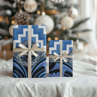 Aotearoa Ngaruahine Wrapping Paper Maori Iwi Poutama Puhoro Tattoo LT14 - Polynesian Pride