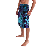 Nukuoro Atoll Lavalava Polynesian Shark Tattoo Purple Gradient Vibes LT14 - Polynesian Pride