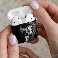 Black Hawaii AirPods Case Hammerhead Shark Tattoo Curve Polynesian LT14 - Polynesian Pride