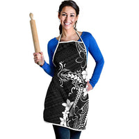 Black Hawaii Apron Hammerhead Shark Tattoo Curve Polynesian LT14 - Polynesian Pride