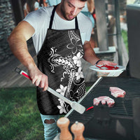 Black Hawaii Apron Hammerhead Shark Tattoo Curve Polynesian LT14 - Polynesian Pride