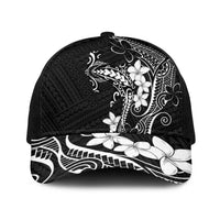 Black Hawaii Baseball Net Cap Hammerhead Shark Tattoo Curve Polynesian LT14 One Size Black Black - Polynesian Pride