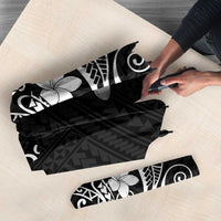 Black Hawaii Umbrella Hammerhead Shark Tattoo Curve Polynesian LT14 - Polynesian Pride