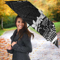 Black Hawaii Umbrella Hammerhead Shark Tattoo Curve Polynesian LT14 - Polynesian Pride