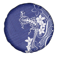 Blue Hawaii Spare Tire Cover Hammerhead Shark Tattoo Curve Polynesian - Polynesian Pride