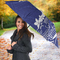 Blue Hawaii Umbrella Hammerhead Shark Tattoo Curve Polynesian LT14 - Polynesian Pride