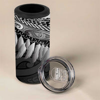 Poutama Korowai New Zealand 4 in 1 Can Cooler Tumbler Aotearoa Maori Tattoo - Polynesian Pride