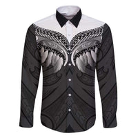 Poutama Korowai New Zealand Family Matching Long Sleeve Bodycon Dress and Hawaiian Shirt Aotearoa Maori Tattoo - Polynesian Pride