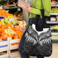 Poutama Korowai New Zealand Grocery Bag Aotearoa Maori Tattoo - Polynesian Pride