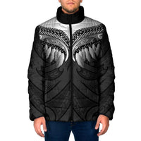 Poutama Korowai New Zealand Padded Jacket Aotearoa Maori Tattoo - Polynesian Pride