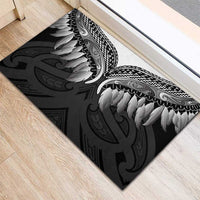 Poutama Korowai New Zealand Rubber Doormat Aotearoa Maori Tattoo - Polynesian Pride