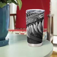 Poutama Korowai New Zealand Tumbler Cup Aotearoa Maori Tattoo - Polynesian Pride