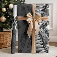 Poutama Korowai New Zealand Wrapping Paper Aotearoa Maori Tattoo - Polynesian Pride