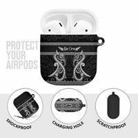 Kia Ora New Zealand AirPods Case Maori Language Week Pango Taniko Motif LT14 - Polynesian Pride