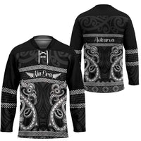 Kia Ora New Zealand Hockey Jersey Maori Language Week Pango Taniko Motif LT14 - Polynesian Pride