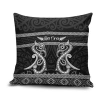 Kia Ora New Zealand Pillow Cover Maori Language Week Pango Taniko Motif - Polynesian Pride