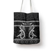 Kia Ora New Zealand Tote Bag Maori Language Week Pango Taniko Motif - Polynesian Pride