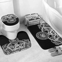Kia Kaha Te Reo Maori New Zealand Bathroom Set 50th Anniversary Ake Ake Ake - Polynesian Pride