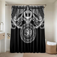 Kia Kaha Te Reo Maori New Zealand Bathroom Set 50th Anniversary Ake Ake Ake - Polynesian Pride