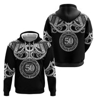 Kia Kaha Te Reo Maori New Zealand Hoodie 50th Anniversary Ake Ake Ake - Polynesian Pride