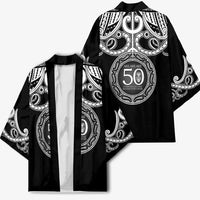 Kia Kaha Te Reo Maori New Zealand Kimono 50th Anniversary Ake Ake Ake - Polynesian Pride