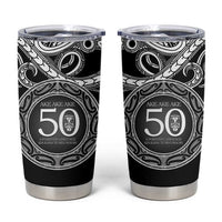 Kia Kaha Te Reo Maori New Zealand Tumbler Cup 50th Anniversary Ake Ake Ake - Polynesian Pride