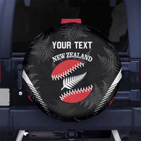 Custom New Zealand Silver Fern Softball Spare Tire Cover Go Aotearoa LT14 - Polynesian Pride