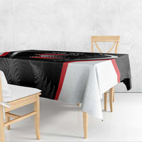 Custom New Zealand Silver Fern Softball Tablecloth Go Aotearoa LT14 - Polynesian Pride