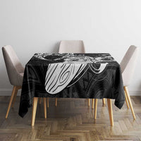 Personalised New Zealand Surfing Tablecloth Aotearoa Maori Tiki Haka LT14 - Polynesian Pride