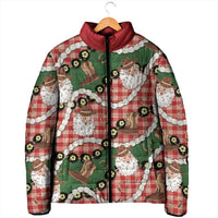 Cowboy Hawaii Mele Kalikimaka Padded Jacket Paniolo Kukui Nut Pikake Lei Red Version LT14 - Polynesian Pride