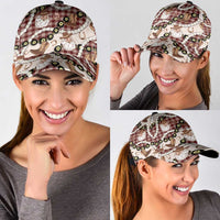Cowboy Hawaii Mele Kalikimaka Classic Cap Paniolo Kukui Nut Pikake Lei Burgundy Version LT14 - Polynesian Pride