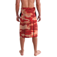 Tonga ANZAC Day Lavalava Camouflage With Poppies Lest We Forget LT14 - Polynesian Pride