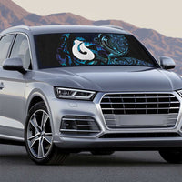 Hei Matau New Zealand Matariki Auto Sun Shade NZ Fish Hook Maori Art LT14 - Polynesian Pride