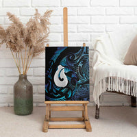Hei Matau New Zealand Matariki Canvas Wall Art NZ Fish Hook Maori Art LT14 - Polynesian Pride
