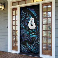 Hei Matau New Zealand Matariki Door Cover NZ Fish Hook Maori Art LT14 - Polynesian Pride