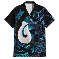 Hei Matau New Zealand Matariki Hawaiian Shirt NZ Fish Hook Maori Art LT14 Purple - Polynesian Pride