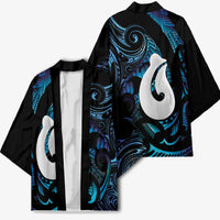 Hei Matau New Zealand Matariki Kimono NZ Fish Hook Maori Art LT14 - Polynesian Pride
