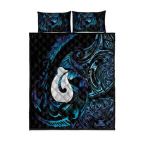 Hei Matau New Zealand Matariki Quilt Bed Set NZ Fish Hook Maori Art LT14 - Polynesian Pride