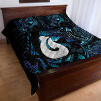 Hei Matau New Zealand Matariki Quilt Bed Set NZ Fish Hook Maori Art LT14 - Polynesian Pride