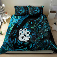 Manaia New Zealand Matariki Bedding Set NZ Paua Shell Maori Art LT14 - Polynesian Pride