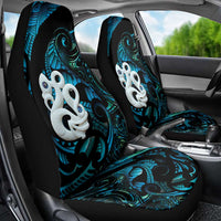 Manaia New Zealand Matariki Car Seat Cover NZ Paua Shell Maori Art LT14 - Polynesian Pride