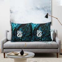 Manaia New Zealand Matariki Pillow Cover NZ Paua Shell Maori Art LT14 - Polynesian Pride